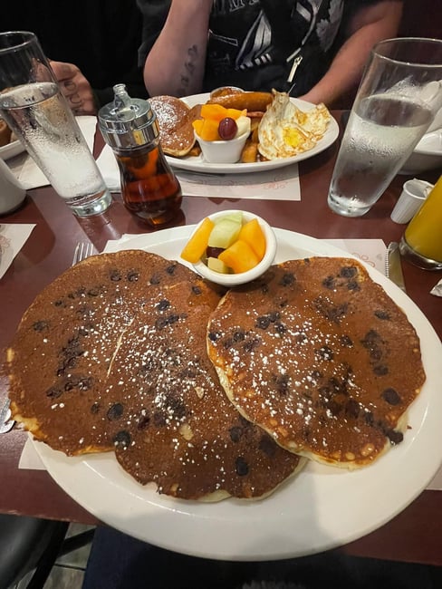 Desayuno típico Canadiense 